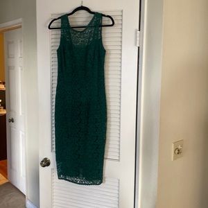 White House Black Market lace dress size 6